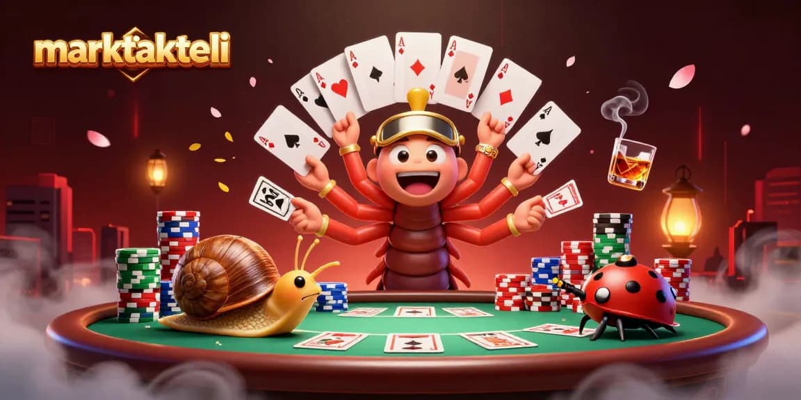 marktaktuell showcases a thrilling poker scene with unique characters and vibrant action.