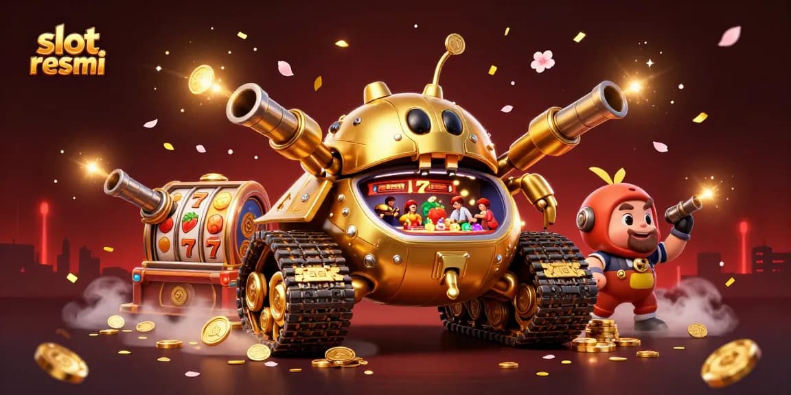 Slot resmi: nikmati pengalaman bermain kasino dengan tank emas dan mesin slot.