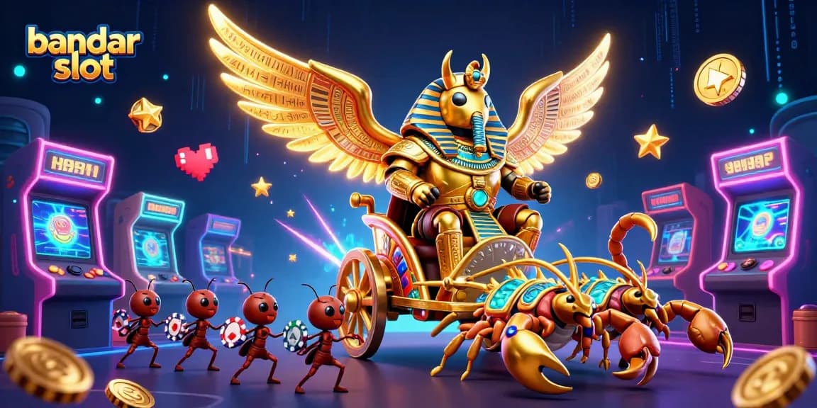 Mainkan bandar slot di dunia permainan yang penuh warna dan aksi menarik.
