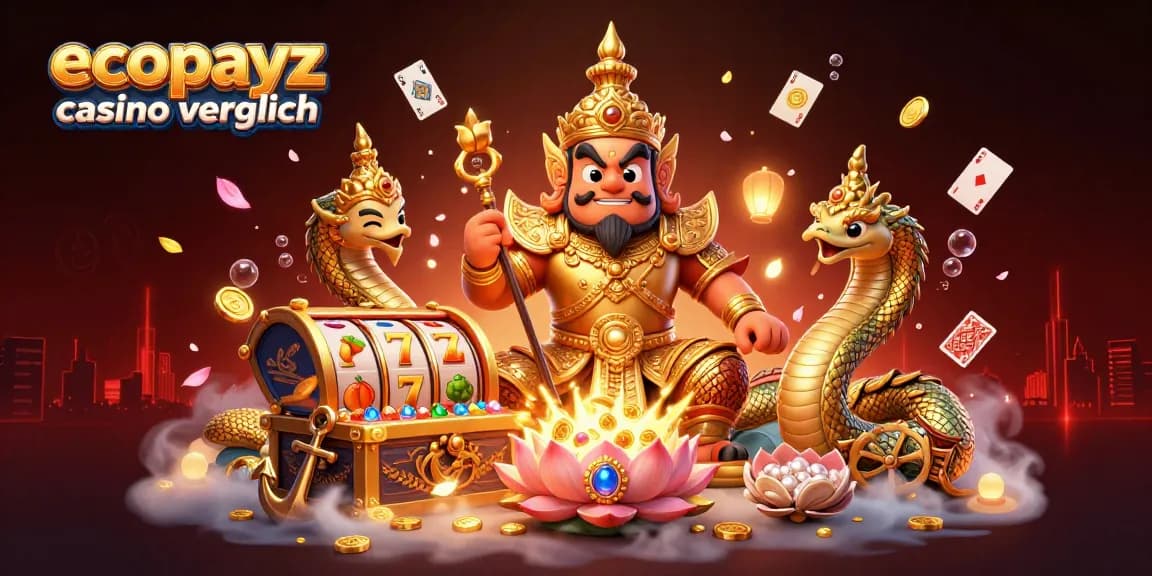 Spin the reels at the top EcoPayz Casino Vergleich with vibrant 3D elements and characters.