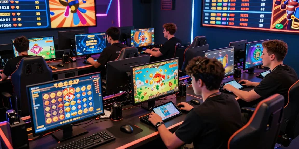 Exciting gaming scene at 78win platform, showcasing players engaged in betting with vibrant digital graphics.
