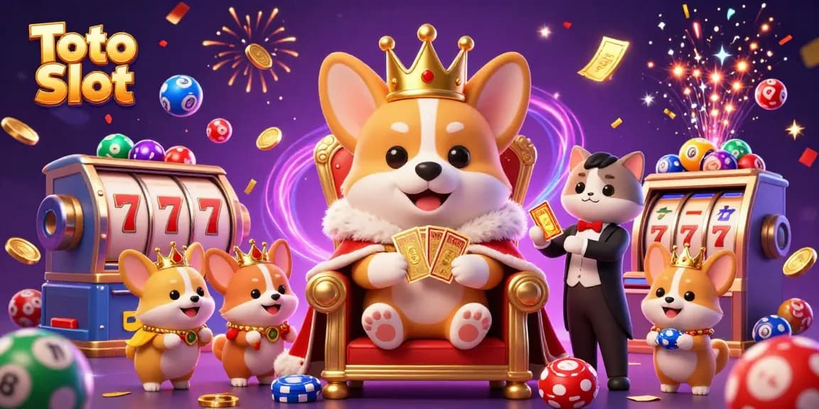 Experience the excitement of Toto Slot with vibrant games and dynamic winning opportunities all around.