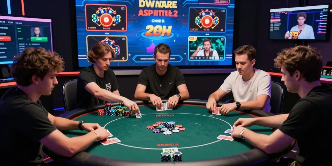 Dewapoker Live Jackpot excitement with players competing in a thrilling online poker tournament.