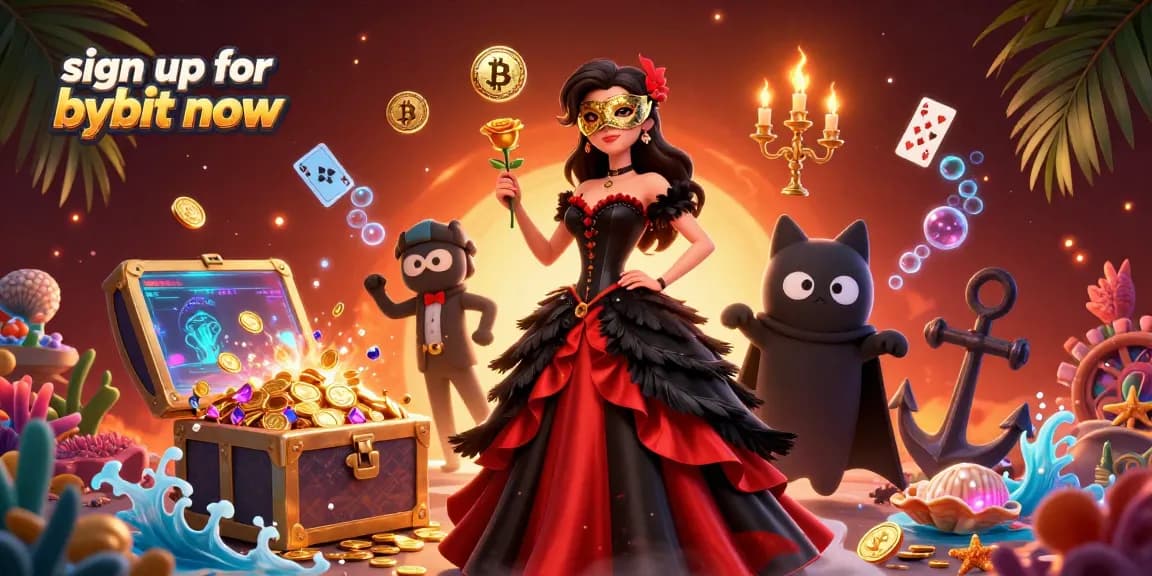 Sign up for Bybit now and dive into crypto trading adventures featuring stunning visuals.