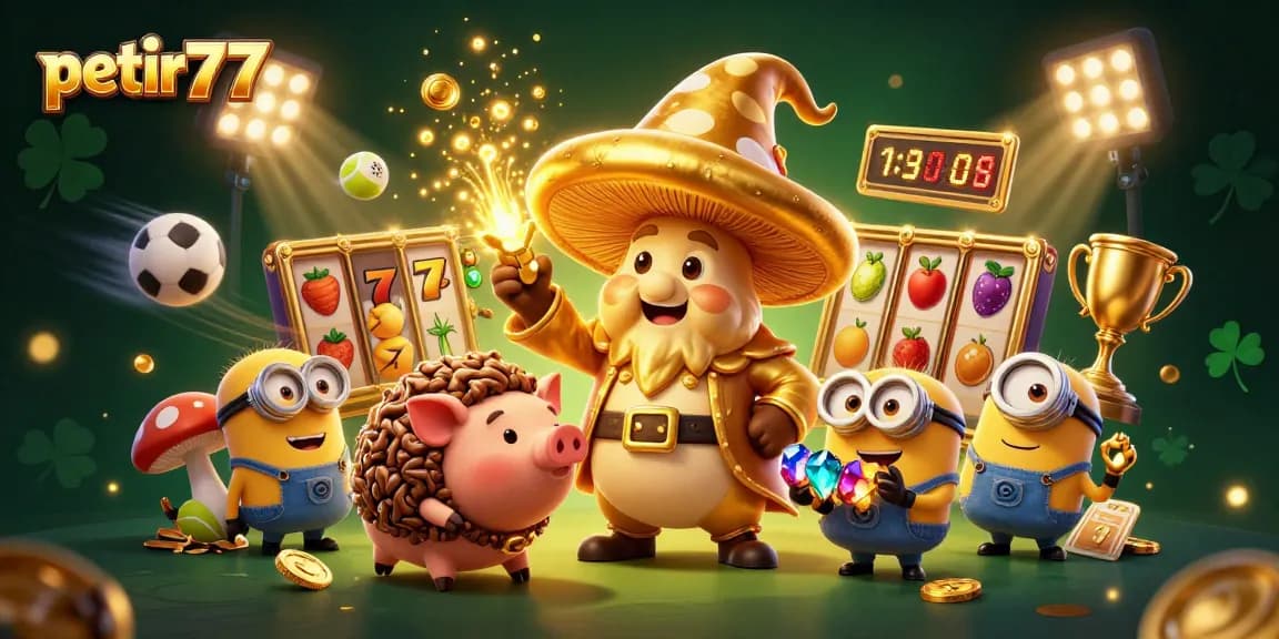 Engage with petir777's thrilling golden slots experience full of excitement and winnings.