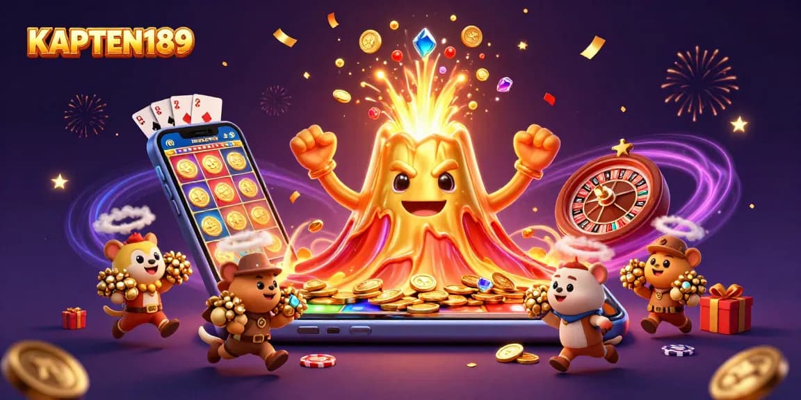 KAPTEN189 meningkatkan pengalaman bermain slot online dengan jackpot menakjubkan dan petualangan seru.