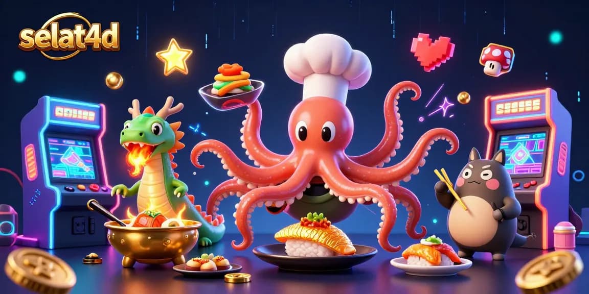 Experience thrilling gameplay at selat4d with vibrant characters and dynamic casino elements.