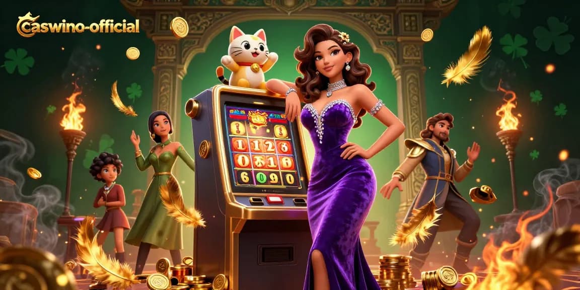 Experience big wins at caswino-official with a glamorous jackpot celebration, showcasing stunning visuals.