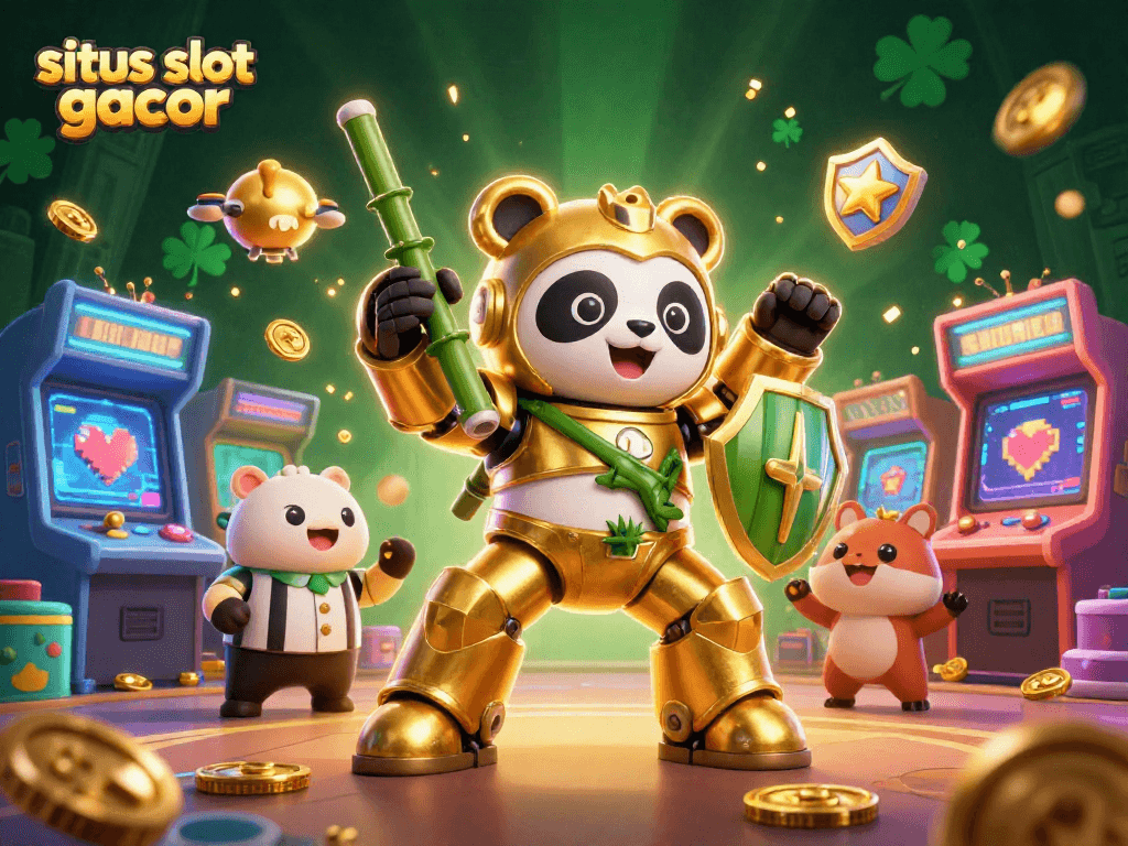 Experience exhilarating gameplay at situs slot gacor with vibrant characters, game elements, and action!