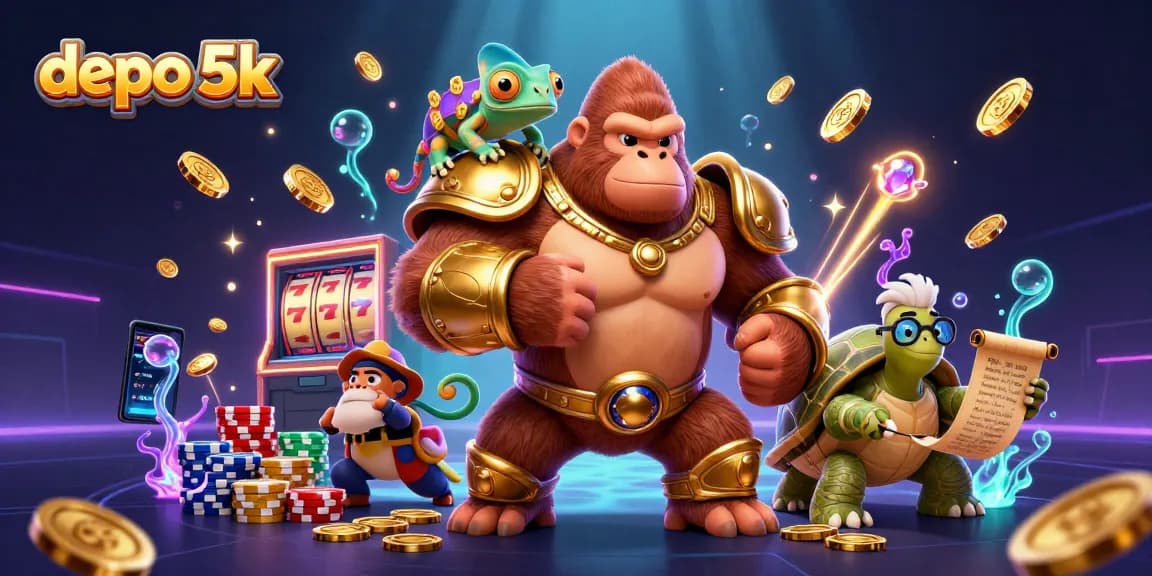 Menangkan permainan slot dengan depo 5k di situs kami yang menyediakan deposit murah dan peluang tinggi.
