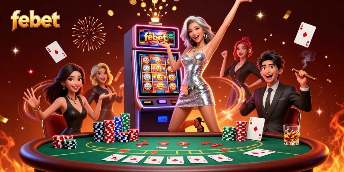 Celebrate big wins at febet with vibrant casino games and thrilling jackpots.