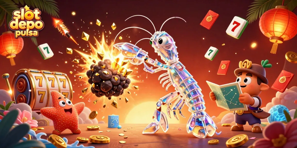 Menangkan jackpot di slot depo pulsa dengan grafis menakjubkan dan banyak simbol keberuntungan.