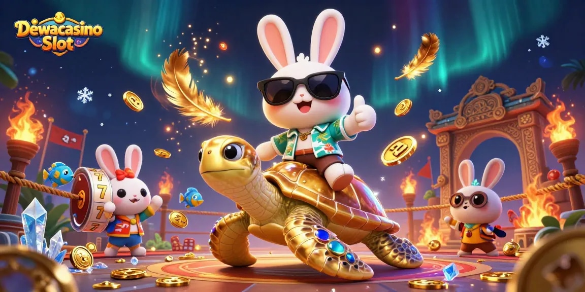 Experience the excitement of Dewacasino Slot with vibrant animations and engaging jackpot features.