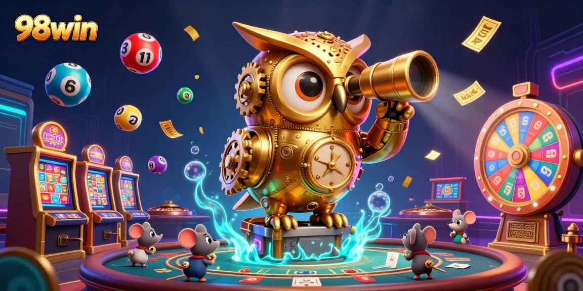 Engage with 98win, featuring dynamic casino elements and vibrant lottery action!