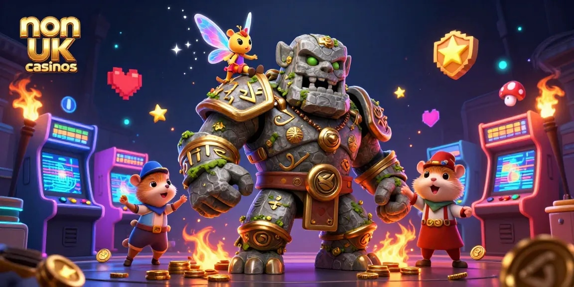 Engage with top non UK casinos showcasing magical characters and casino elements