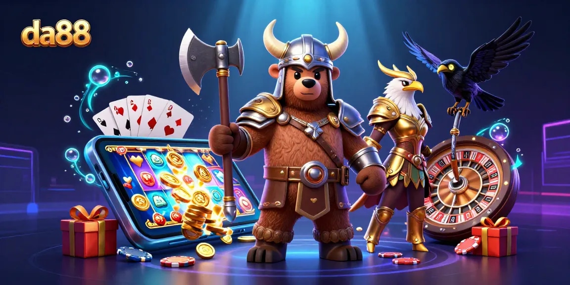 Win exciting prizes at da88 casino while enjoying thrilling slot games and vibrant visuals.