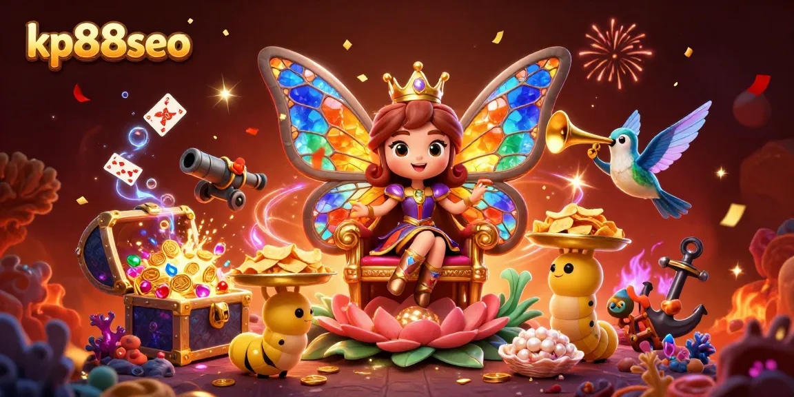 Engage in thrilling gameplay at kp88seo, featuring vibrant royalty amid casino enchantment.