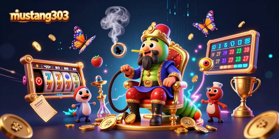 Experience thrilling gameplay with mustang303's exciting slot machines and dynamic casino elements.