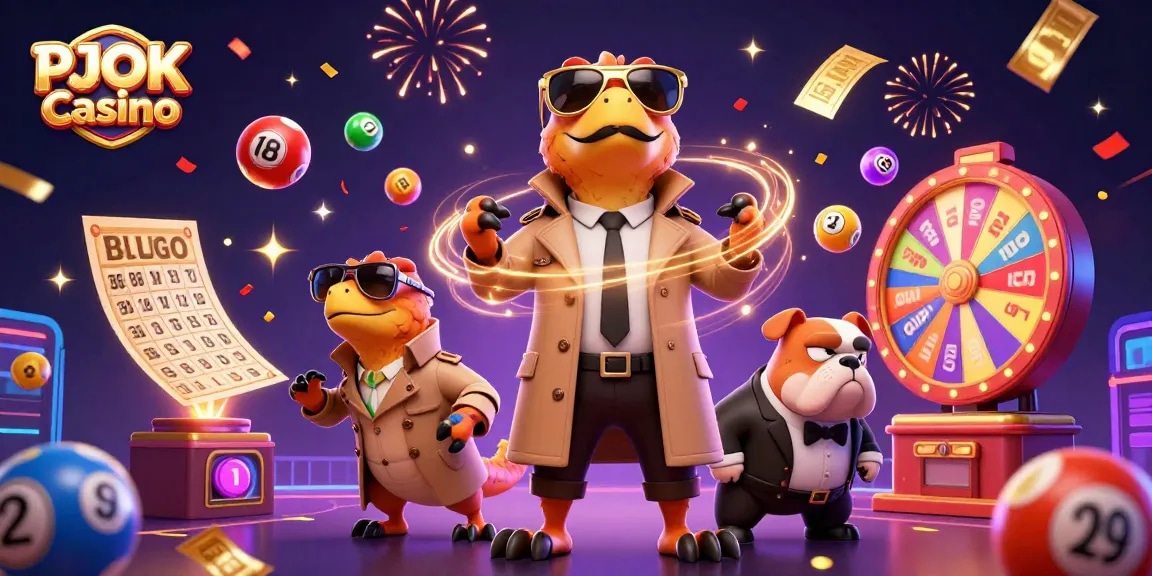 Engage in thrilling gameplay at PJOK Casino's dynamic VIP lounge, featuring exciting lottery elements.