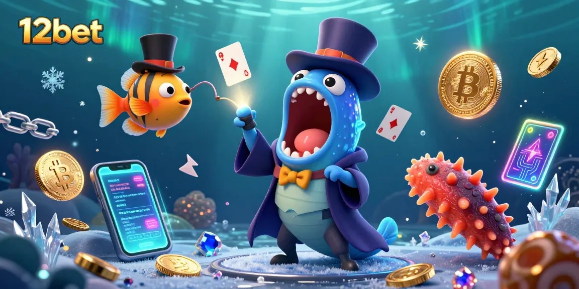 Chơi 12bet với trò ảo thuật dưới đáy biển, thể hiện các yếu tố cá cược phong phú.