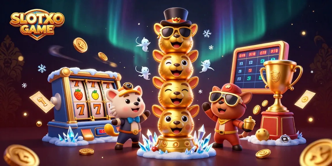 เล่น SLOTXO GAME พร้อมเกมสล็อตที่น่าตื่นเต้นและรางวัลใหญ่ในภาพวาด 3D