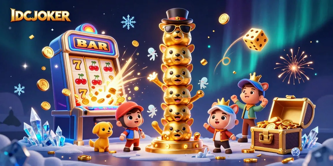 Experience exciting wins at IDCJOKER with vibrant 3D casino characters and dynamic gaming elements.