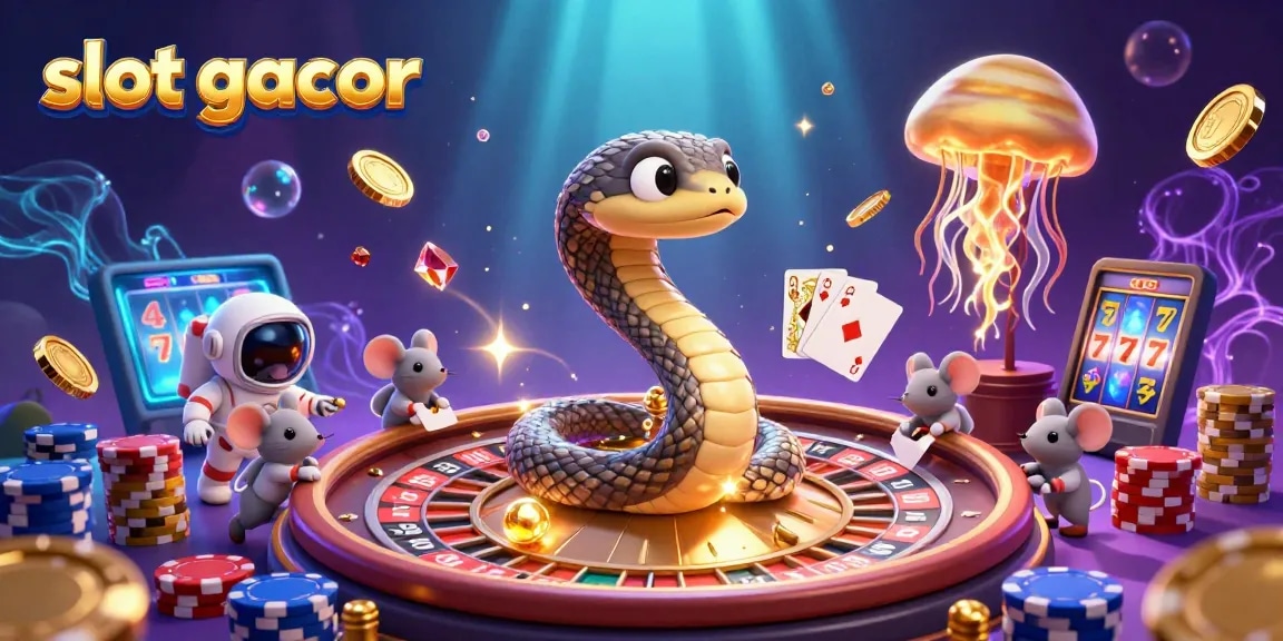Engage in vibrant slot gacor gameplay with astronauts betting on Saturn's roulette rings.