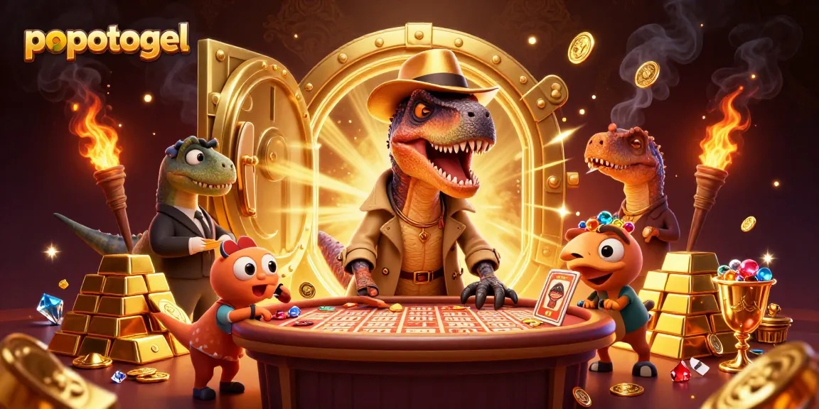 Experience thrilling wins with popotogel's exciting lottery action, featuring engaging cartoon characters.
