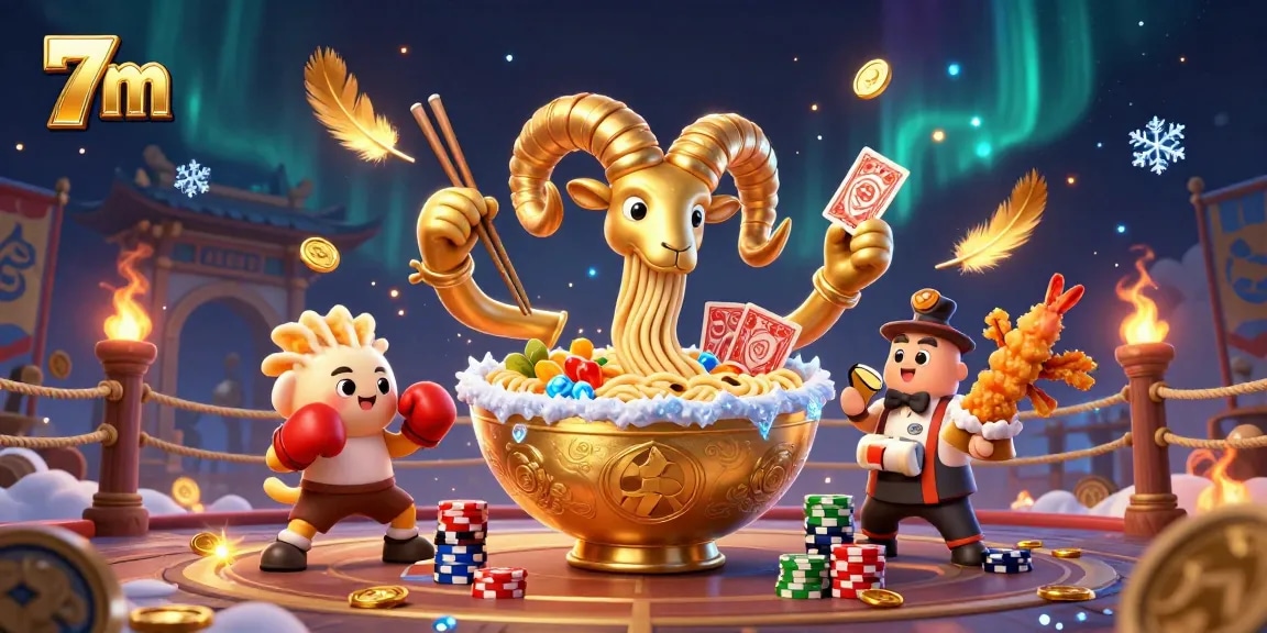 Experience thrilling gaming with the giant ramen bowl dealer and sushi roll at 7m casino.