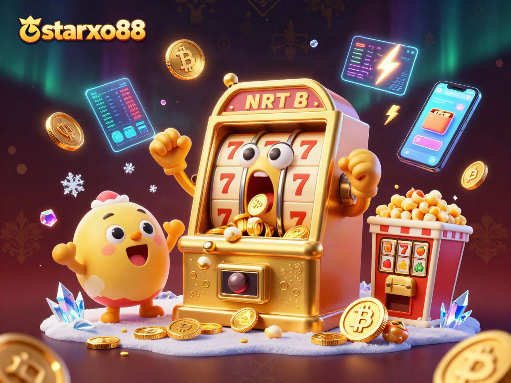 Experience thrilling jackpots with starxo88's lively slot machines and dynamic crypto elements.
