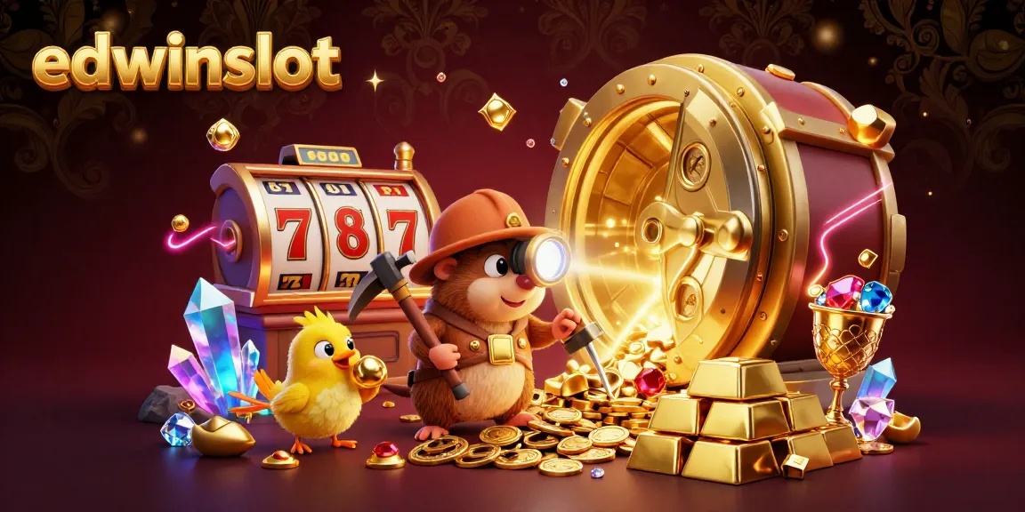 Engage in the thrill of edwinslot with a dynamic treasure hunt in a vibrant casino cave filled with jackpots.
