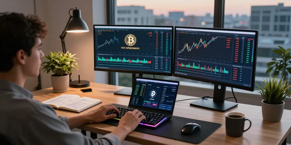 Playexch247 cryptocurrency trading workspace featuring live charts, DeFi dashboard, and modern tech.