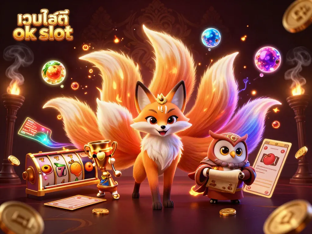 เล่นเกมสล็อตที่เว็บไซต์ ok slot สนุกสนานกับเกมสล็อตสุดพิเศษและโบนัสมากมาย