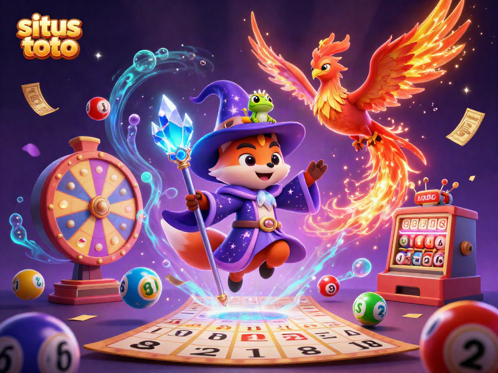 Engage with situs toto through exciting lottery elements and a magical scene