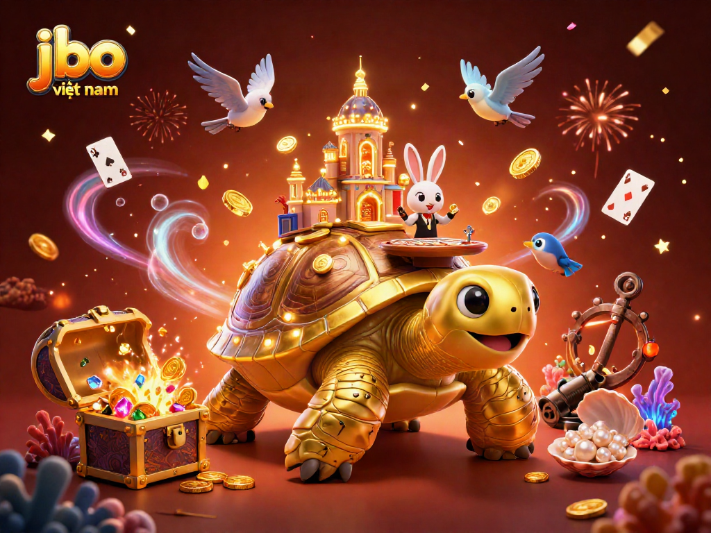 Engage in exciting games at jbo việt nam with a rabbit dealer and vibrant casino elements.
