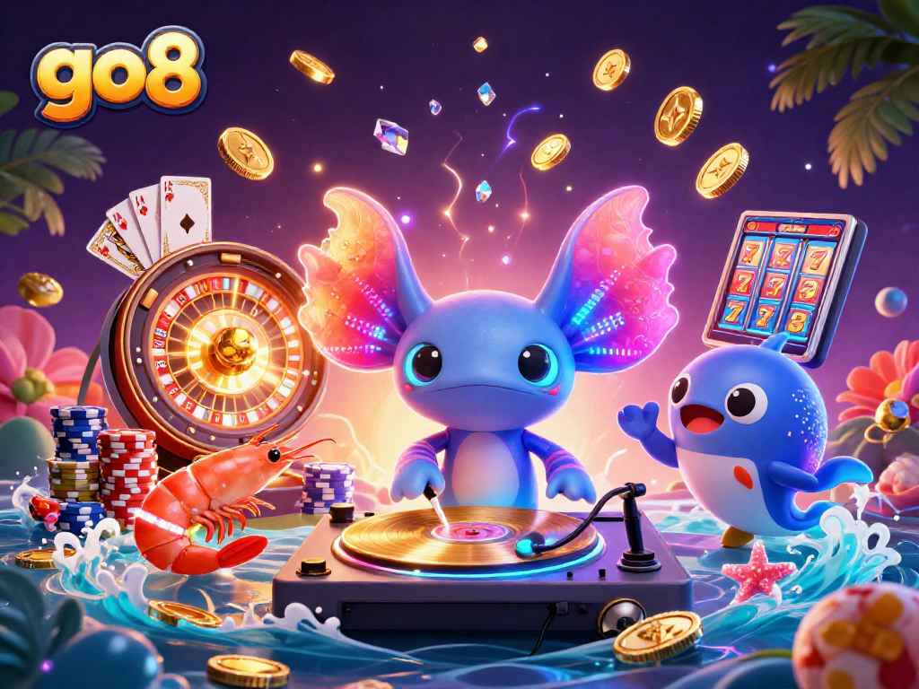 Experience dynamic wins at go8 with thrilling casino motifs and vibrant characters.
