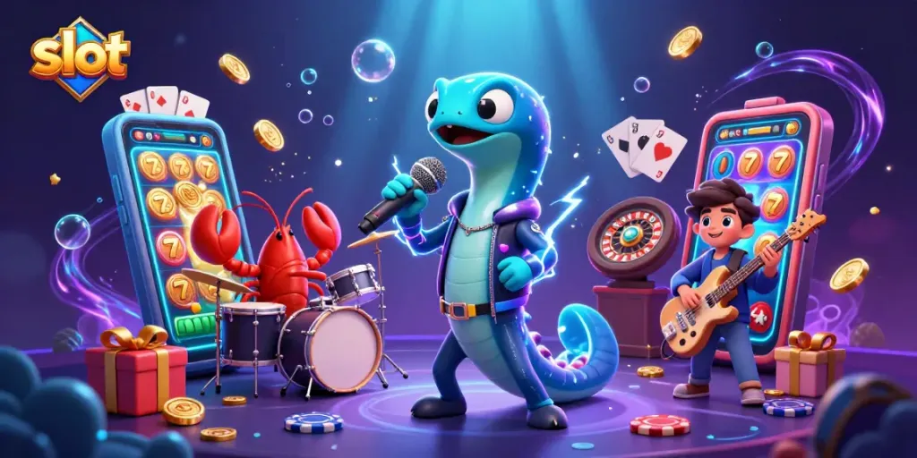 Slot yang menghibur dengan simbol keberuntungan dan aksi seru dalam kasino bawah laut.
