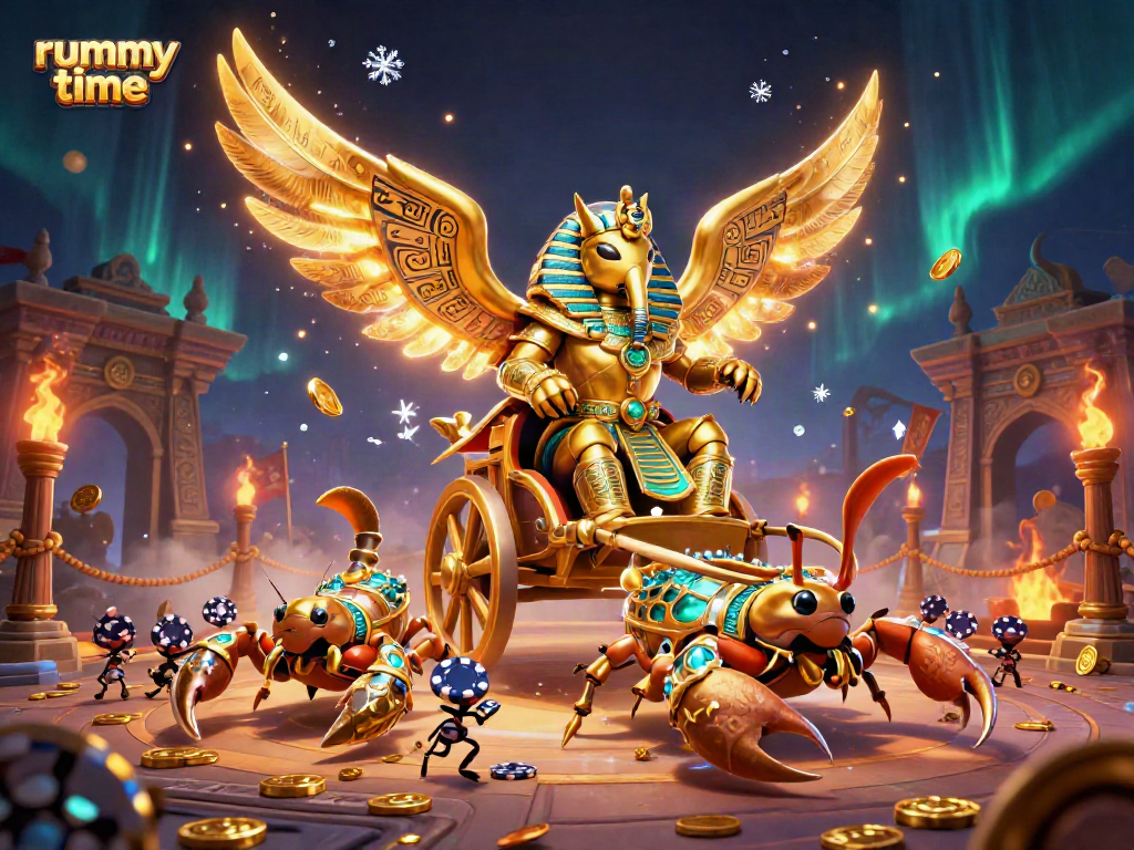 Experience thrilling gameplay with Rummy Time's dynamic 3D casino world featuring rummy gameplay elements.
