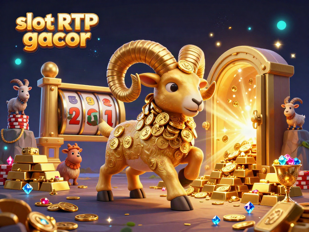 Menyaksikan slot RTP gacor, simbol dan kemenangan berlimpah dalam ilustrasi yang memukau di kasino.