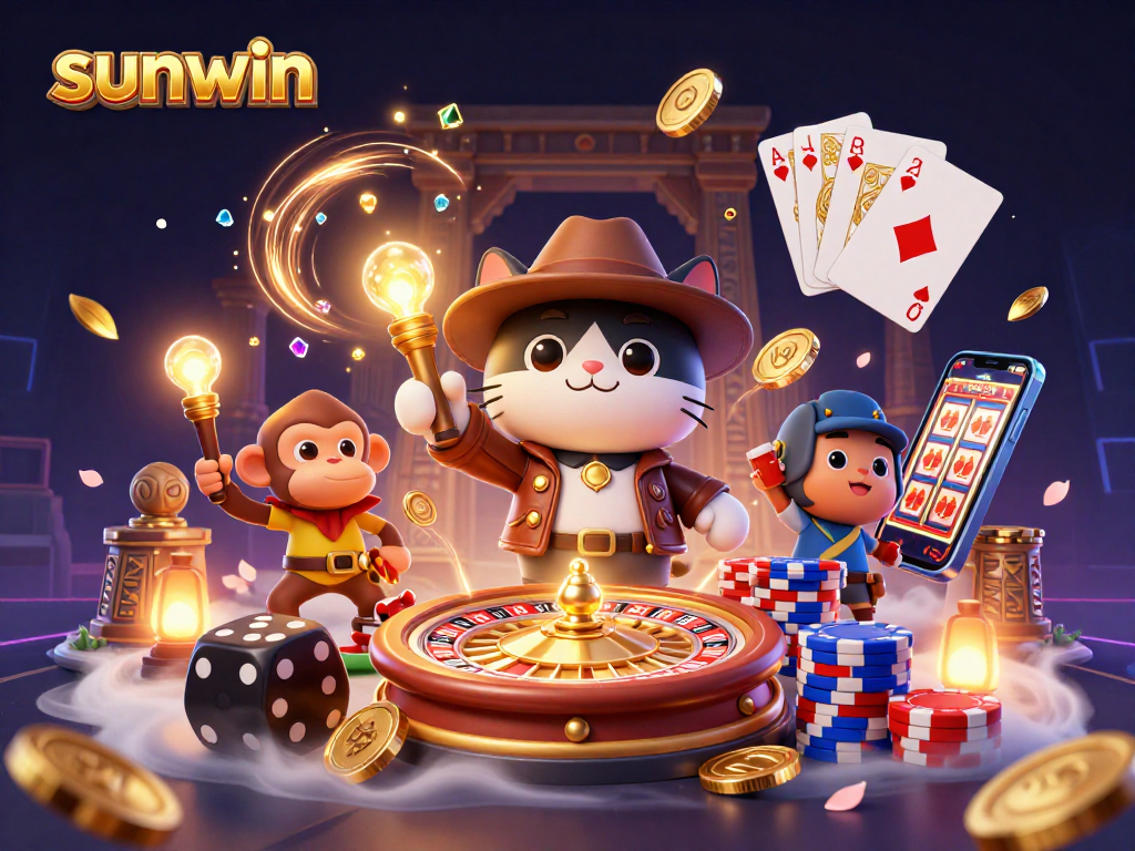 Experience the thrill of sunwin with vibrant casino elements and exciting gameplay.