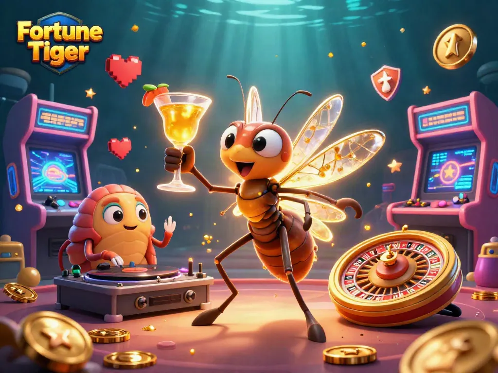 หมุนวงล้อสล็อต Fortune Tiger ในภาพกราฟิกคาสิโน สล็อตใหม่ เล่นฟรีที่น่าตื่นเต้น