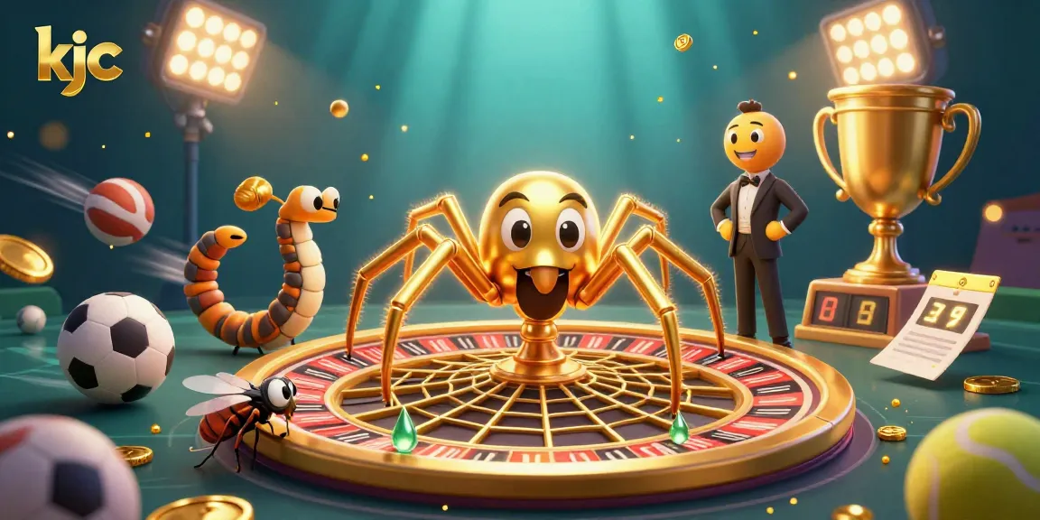 Engage with kjc in vibrant 3D casino action featuring sports betting elements and a dynamic roulette setup