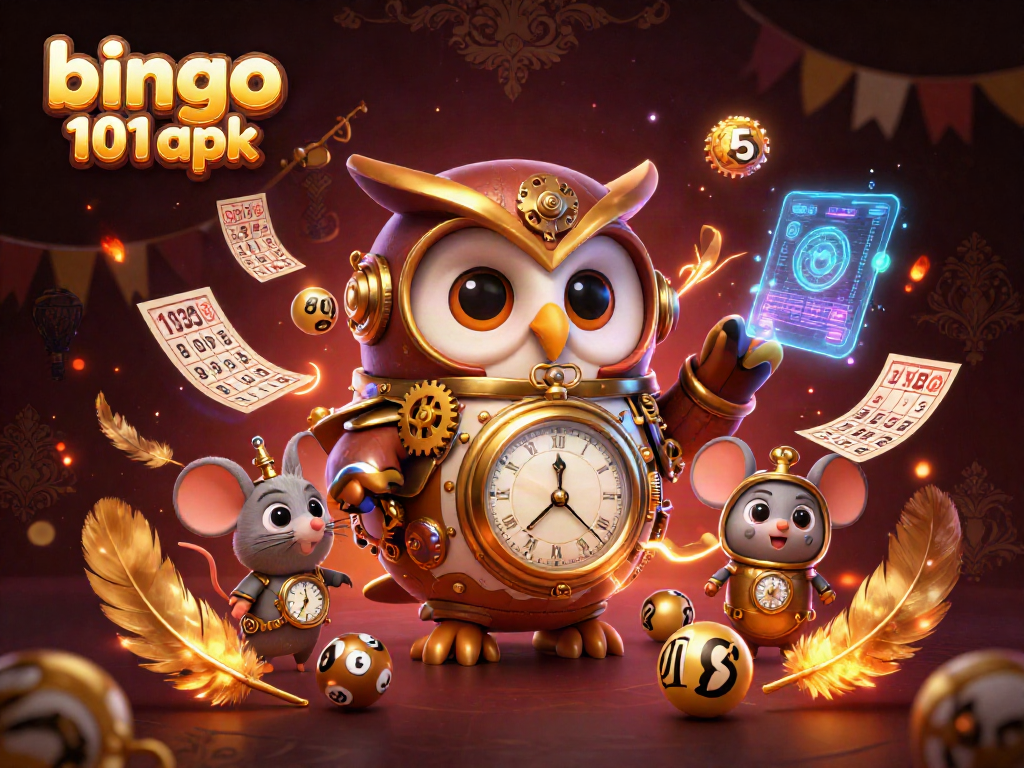 Bingo 101 APK mengajak pemain bersenang-senang dengan kartu bingo dan bola bertanda yang menyenangkan.