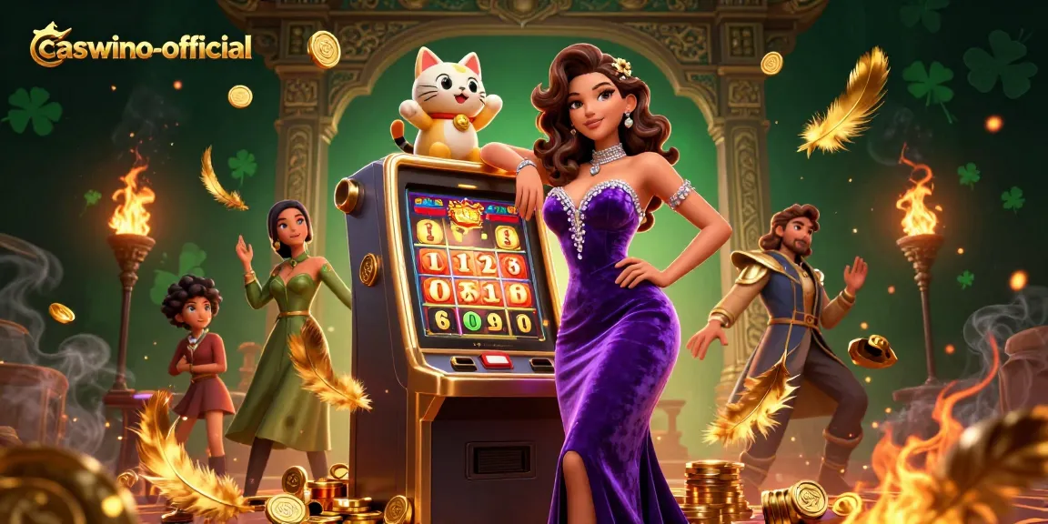 Experience big wins at caswino-official with a glamorous jackpot celebration, showcasing stunning visuals.
