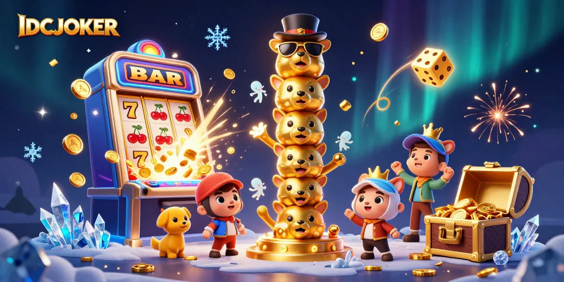 Experience exciting wins at IDCJOKER with vibrant 3D casino characters and dynamic gaming elements.