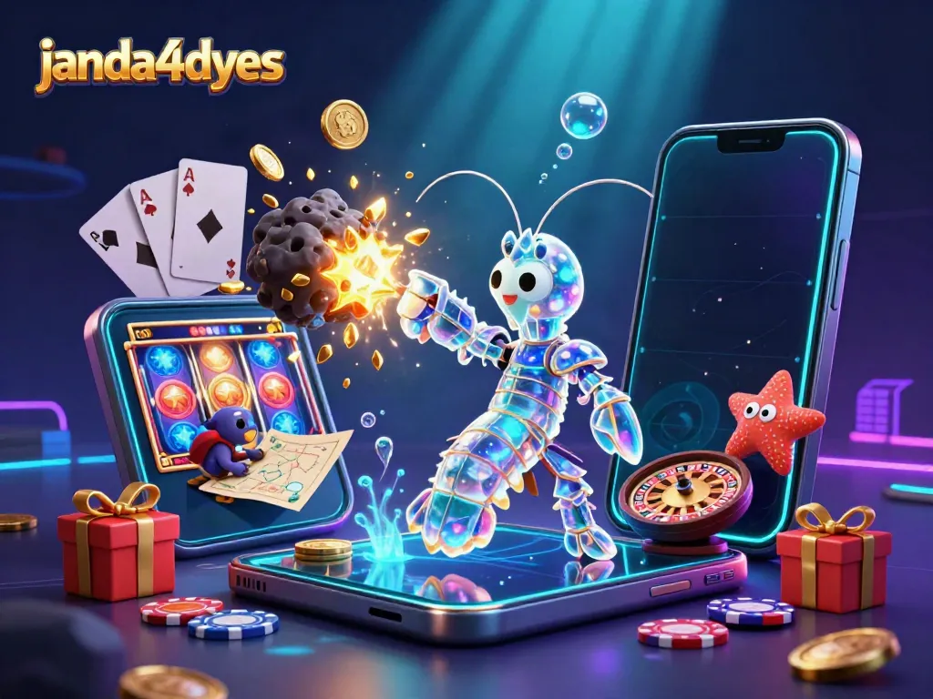 Janda4dyes: Menangkan slot online dengan karakter mantis shrimp galaksi saat meraih jackpot.