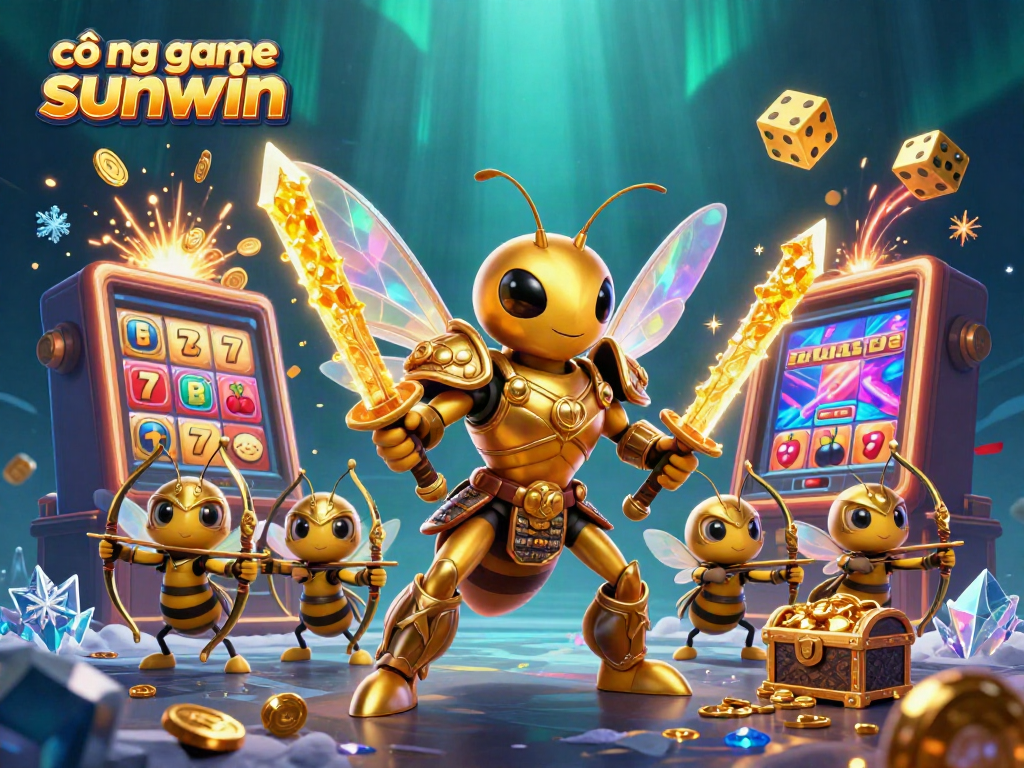 Experience thrilling wins at cổng game sunwin with vibrant 3D casino adventure featuring interactive characters and game elements.