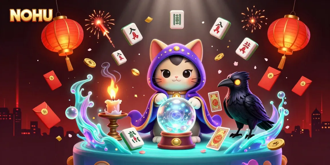 Experience the thrill at NOHU's vibrant online casino with games and colorful elements.