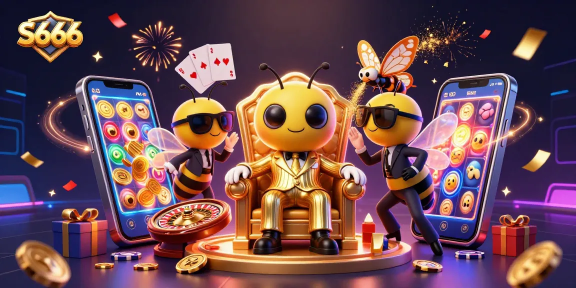 S666 players enjoy vibrant slot games with colorful graphics and dynamic elements in an engaging casino environment.