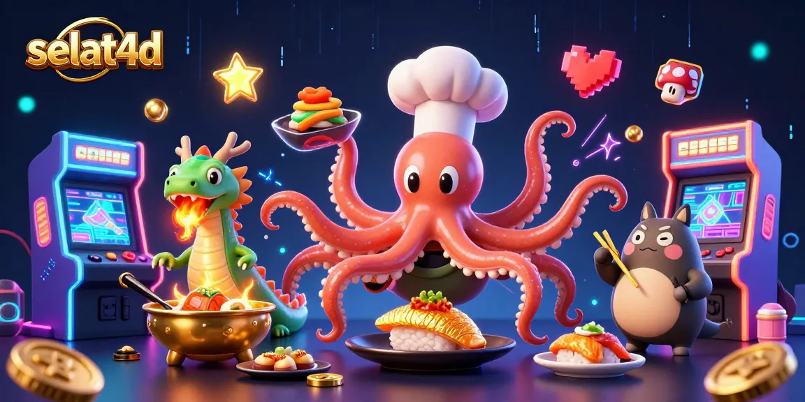 Experience thrilling gameplay at selat4d with vibrant characters and dynamic casino elements.